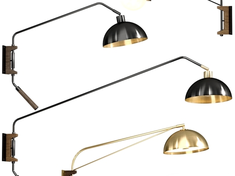  Moooi 壁灯3d模型 