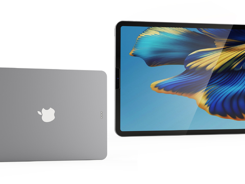  ipad pro 苹果平板 电脑3d模型 