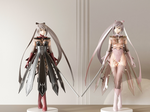  玛奇希玛 游戏手办3d模型 