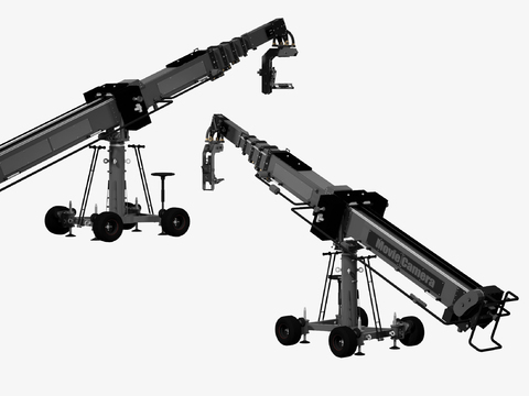  机械臂吊车 摄影吊车3d模型 