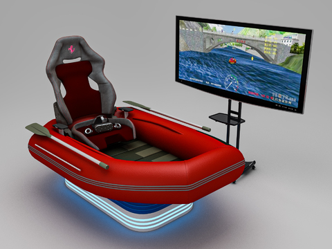  VR漂流体验3d模型 