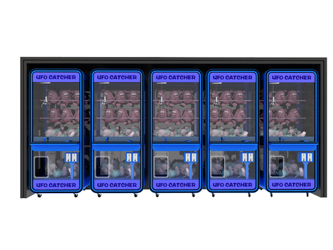  游乐器材 抓娃娃机3d模型 