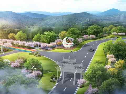  现代道路桥梁鸟瞰psd 