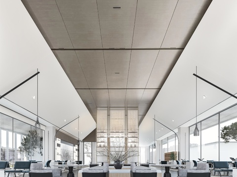  葛亚曦设计 佛山中海悦林熙岸售楼处3d模型 