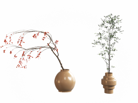  水生植物 水培绿植3d模型 