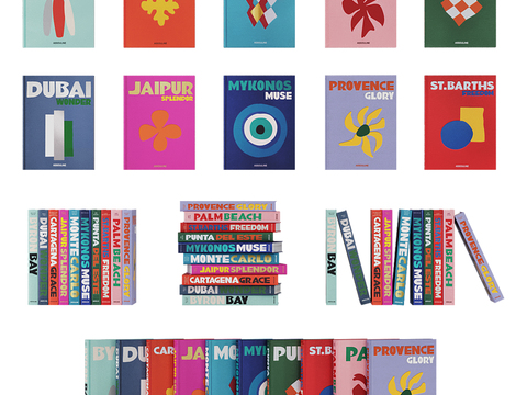  书籍 儿童图书3d模型 