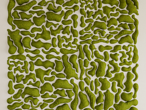  庭院微地形 小型丘陵 坡地地形3d模型 