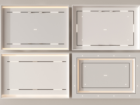 天花吊顶3d模型