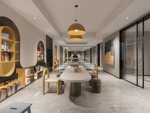  现代儿童娱乐室3d模型 