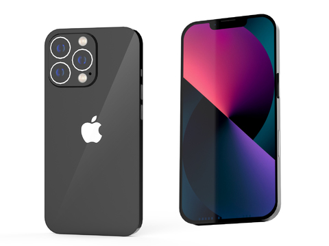  iPhone13 苹果手机3d模型 