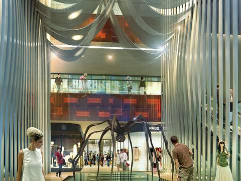  现代商场超市商城psd 