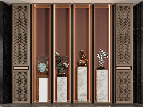  假山雕塑 艺术摆件3d模型 