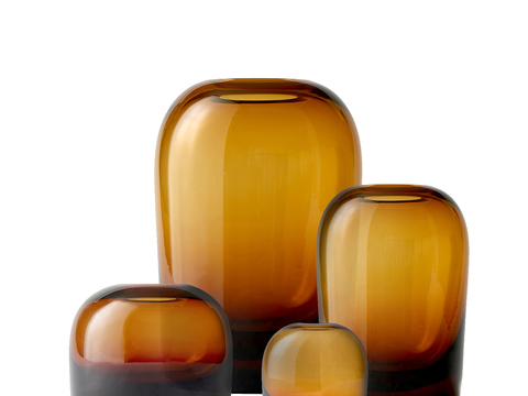  现代玻璃器皿3d模型 