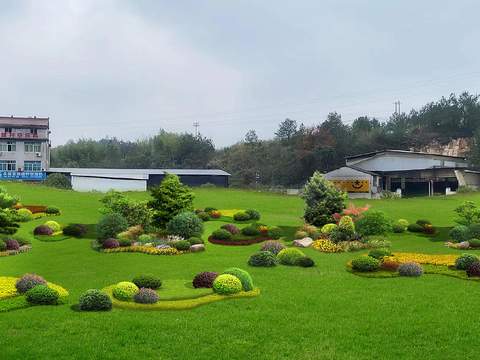  园林景观 花坛造景psd 