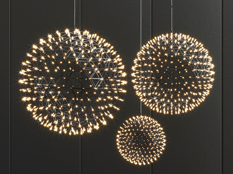  Moooi 吊灯3d模型 