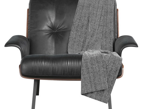  Minotti 椅子 休闲椅3d模型 