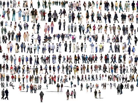  现代都市人物psd 