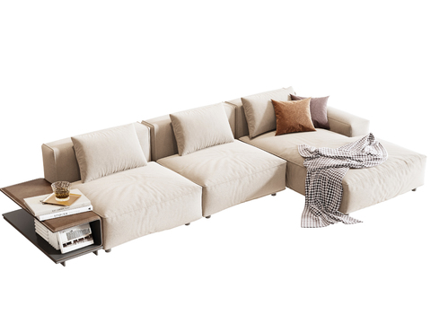  Poliform 转角沙发 多人沙发3d模型 