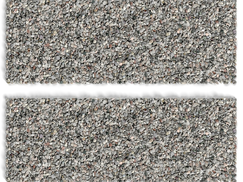  鹅卵石 碎石 石头 石子3d模型 