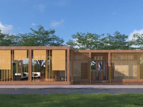  公共厕所 卫生间3d模型 