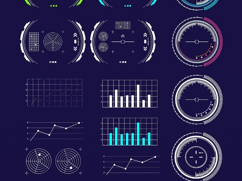  赛博科技 未来科技风标语 标题3d模型 