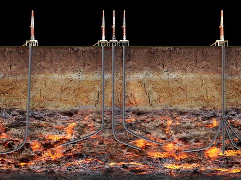  地层钻探 钻井3d模型 