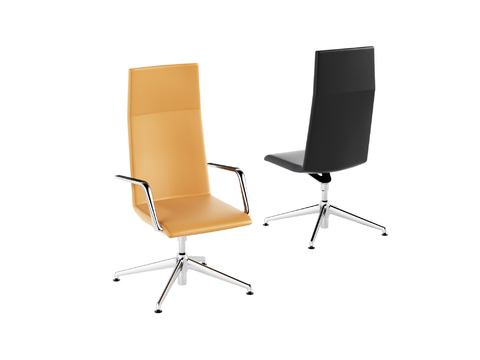  现代办公椅 职员椅 洽谈椅3d模型 