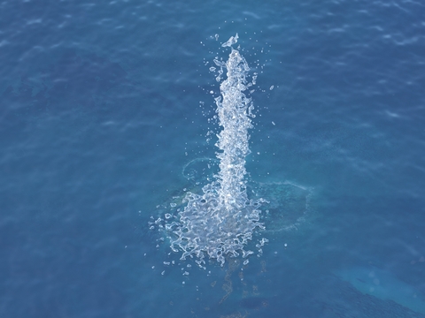  喷泉 涌泉 水景3d模型 