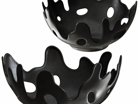  陶瓷 陶器 器皿3d模型 