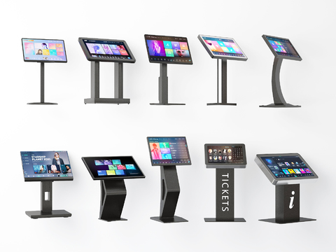  KTV 点歌机 点歌屏 点唱机3d模型 