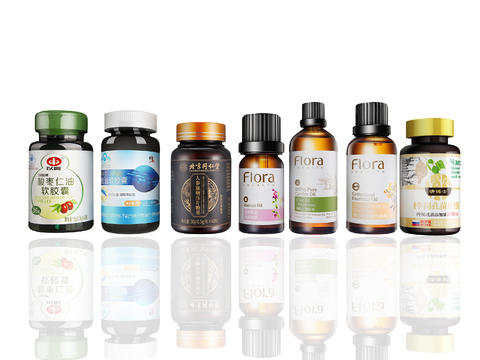  中药 保健品 VC瓶 维C瓶 3d模型 