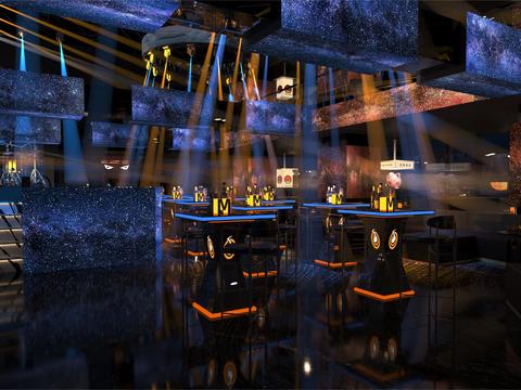  酒吧 夜店3d模型 