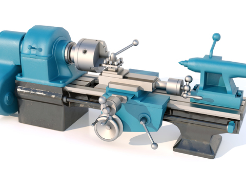  工业设备 机床 加工器械3d模型 