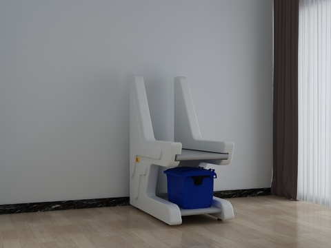  医疗箱式物流 医疗器械3d模型 