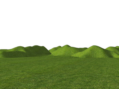  群山山脉 山体 微地形3d模型 