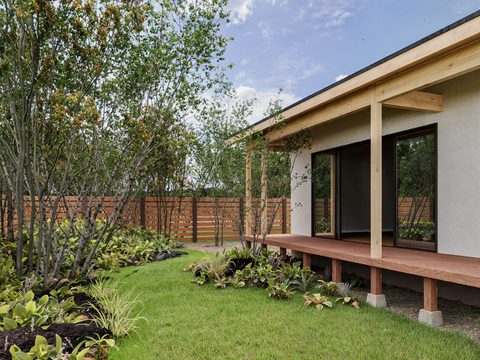  现代别墅庭院 花园3d模型 