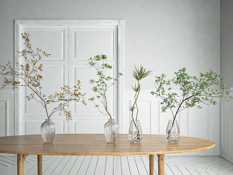  水生植物 花卉绿植3d模型 