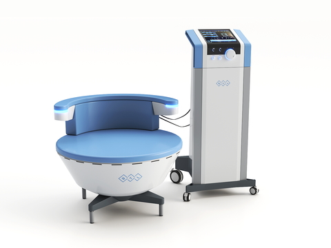  美缇斯 医疗仪器 美容仪 美容凳3d模型 