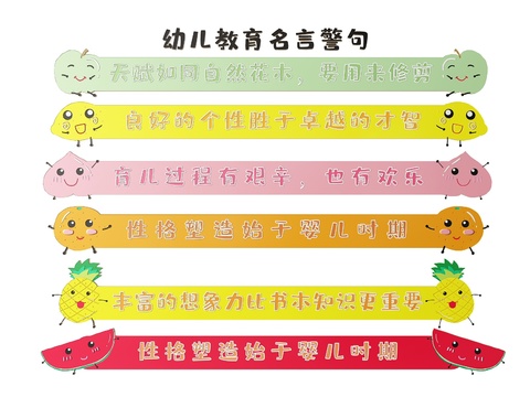  幼儿园指示牌 标识牌 导视牌 幼儿园门牌3d模型 