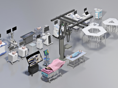  医疗器材 医疗设备3d模型 