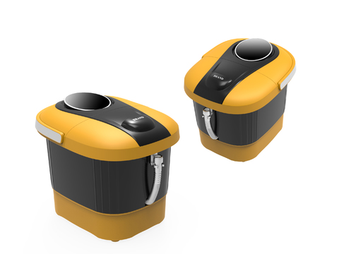  按摩足浴盆3d模型 