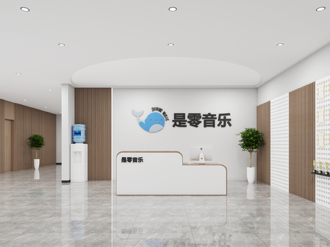  音乐教室  科室 培训室3d模型 