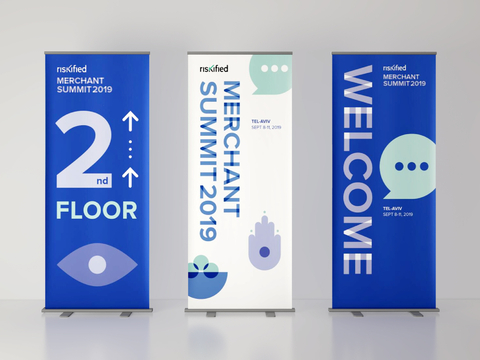  现代广告牌 展示牌3d模型 