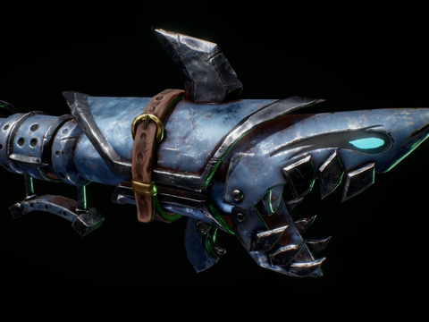  影视动漫 火箭筒3d模型 