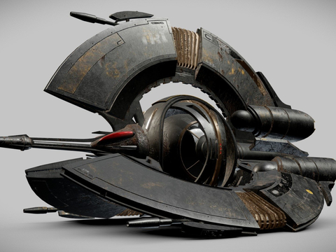  三角战斗机3d模型 