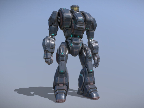  启发杰格机器人3d模型 