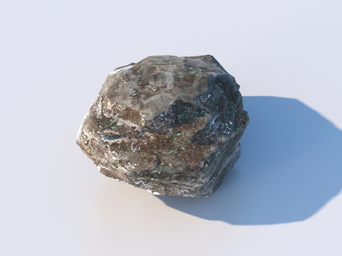  石头 岩石 石块 赏石 怪石 奇石3d模型 