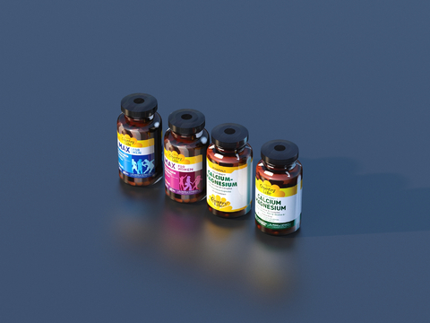  药物 药水 医学用品3d模型 