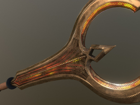  神秘武器 夺魂者3d模型 