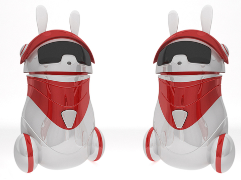  智能机器 机器兔3d模型 